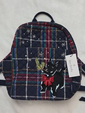 Vera Bradley Mini Backpack Scottie Dog